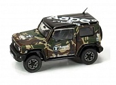 1:64 SUZUKI Jimny (JB74) *Aape*, army camouflage 2018 - BM64B0011Rhd