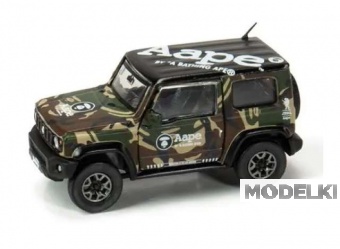 1:64 SUZUKI Jimny (JB74) *Aape*, army camouflage 2018 - BM64B0011Rhd