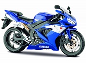 1:12 YAMAHA Yzf-r1 (2004), Blue - 04071-31101BE
