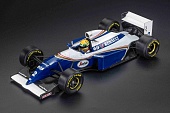 1:43 WILLIAMS F1 FW16 Team Rothmans Renault №2 San Marino GP (with pilot figure) Ayrton Senna (1994) - GP43-055BWD