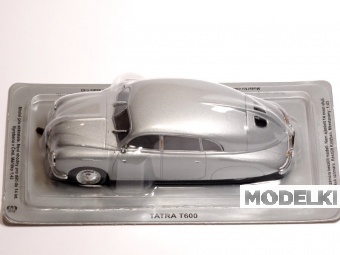 1:43 TATRA T600, Kultowe Auta 157, silver - kul157