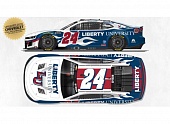 1:64 Chevrolet #24 William Byron *Liberty University*, white/blue/red 2026 - C242661LIBWB