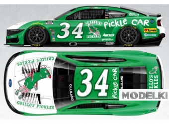 1:64 Ford Mustang #34 Todd Gilliland *Grillo`s Pickles*, green/white 2025 - C342561GRITG