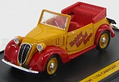 1:43 FIAT 1100 Cabriolet - Hobby Model Expo (2005), yellow red - S05/03