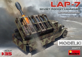 1:35 Сборная модель Реактивная пусковая установка ЛАП-7 - 35277