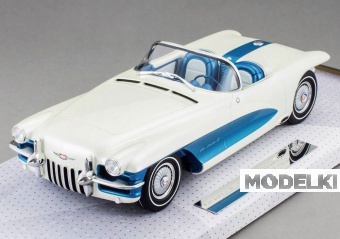 1:18 LA SALLE Roadster (1955), white / blue - 107147030