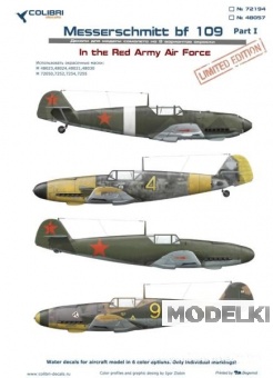 1:48 Декаль для Messerschmitt Bf 109 'In the Red Army Air Force' Part. I - 48057