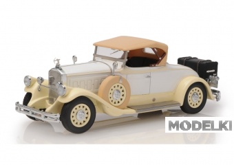 1:43 Pierce Arrow Model B Roadster 1930 closed roof (beige) - EMUS43006B
