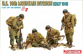 1:35 Сборная модель Солдаты U.S. 10th Mountain Division Italy 1945 - 6377