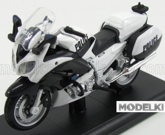1:18 YAMAHA Fjr 1300 Police (2006), White Black - 32306-03