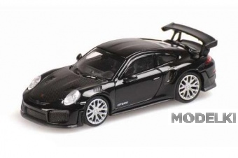 1:87 PORSCHE 911 GT2 RS (2018), black/carbon bonnet - 870068125