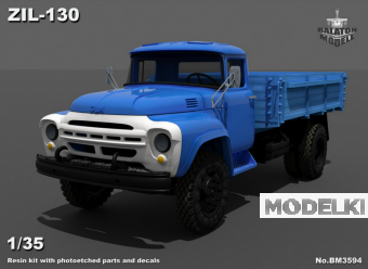1:35 Сборная модель Грузовик ЗИL-130 - BM3594