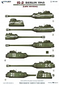 1:35 Декаль для ИС-2 Berlin 1945 (Late version) - 35124
