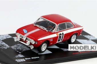 1:43 ALFA ROMEO Giulia GTA #61 Alpine Rally J.Rolland G.Augias (1966) - DEAZAV93