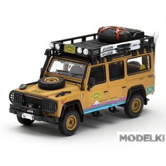 1:64 LAND ROVER Defender 110 Camel Trophy Team Italy Tierra Del Fuego CT24 (1998) - MGT01380-L