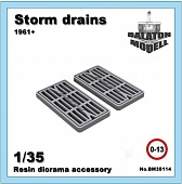 1:35 Storm drains 1961+ (RIM) - BM35114