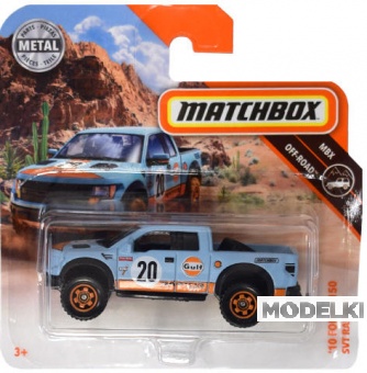 1:64 FORD F-150 MBX Off-Road (2010), light blue - FHK21