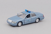 1:43 (Б/У) FORD Crown Victoria (1998) Maine State Police 1998, light blue - RC108