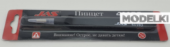 Пинцет прямой проские губки 120 мм - 41103