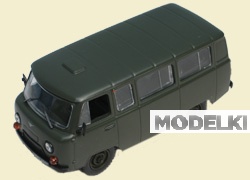 1:43 УАЗ 452, Kultowe Auta 29, хаки - kul029