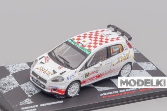 1:43 FIAT Abarth Grande Punto S2000 #2, white - RALLYC079