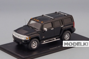 1:43 (Уценка!) HUMMER H3 (2006), black - S0873-Z1