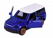 1:64 LAND ROVER Defender 90, blue / white - 2132Land