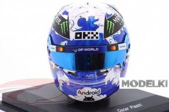 1:5 MINI HELMET Oscar Piastri №81 McLaren Formula 1 team 3rd Japan GP Formula 1 (2025) - 5HF213