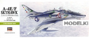 1:72 Сборная модель Американский легкий палубный штурмовик Douglas A-4E / F Skyhawk - 00239