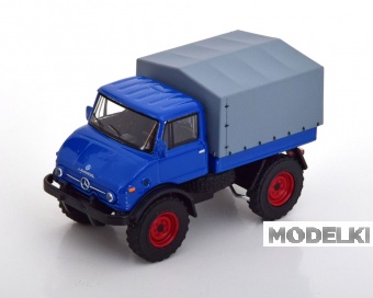 1:64 MERCEDES-BENZ Unimog U406, blue grey - 452034000