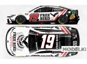 1:24 TOYOTA Camry XSE #19 Chase Briscoe *Free Bird*, white/red/black 2026 - C192623FRBCJ