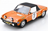 1:18 PORSCHE 914/6 2.0L Coupe №7 Team Porsche System Engineering 3rd Rally Monte Carlo (1971) Bjorn Waldegaard - Hans Thorszelius - 18S1231