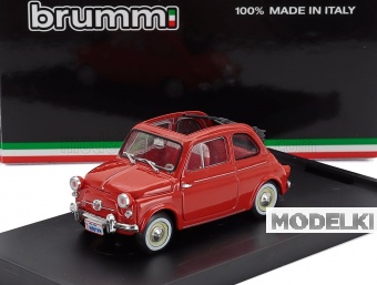 1:43 FIAT 500 America Aperta Open (1958), Rosso - Red - R376-02-UPD-2026