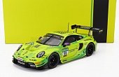 1:18 PORSCHE 911 992 Gt3 R Team Manthey Racing №91 Winner Dtm Season (2023) Thomas Preining, Yellow Green - MG-I-911-DTM-23-1891