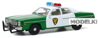 1:43 PLYMOUTH Fury 'Chickasaw County Sheriff' 1975 - 86595
