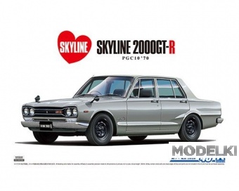 1:24 Сборная модель Nissan Skyline 2000 GT-R PGC10 70 - 05835