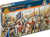 1:72 Сборная модель Солдаты FRENCH WARRIORS (100 YEARS WAR) - 6026