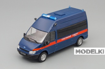 1:43 FORD Transit Прокуратура РФ, Автомобиль на службе 45, blue - ANS045-X5