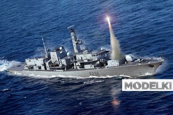 1:700 Сборная модель Британскийфрегат HMS TYPE 23 Frigate – Montrose(F236) - 06720