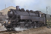 1:72 Сборная модель Локомотив German Dampflokomotive BR86 - 82914