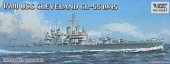 1:700 Сборная модель USS CLEVELAND CL-55 1945 Deluxe Edition - E57020