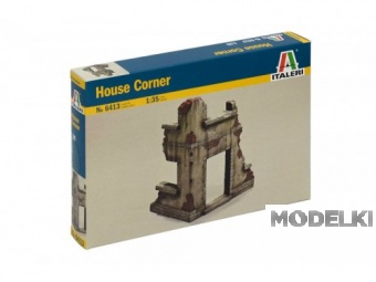 1:35 Сборная модель Диорама HOUSE CORNER - 6413