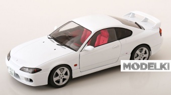 1:18 NISSAN Silvia S15 Spec R Aero (1999), white - S1812201