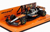 1:43 McLAREN F1 Mcl39 Team Mclaren №81 2nd Silverstone British Gp (2025) Oscar Piastri, Orange Chrome Black - 537255481