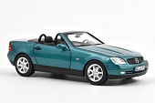 1:18 MERCEDES-BENZ  SLK-Сlass SLK350 Cabriolet Spider (1996), green - 183021