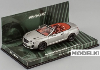 1:43 BENTLEY Continental Supersports Cabriolet (2010), grey metallic - 436139970