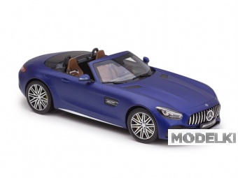 1:18 Mercedes-Benz AMG GT C Roadster (R190) синий металлик - B66960563