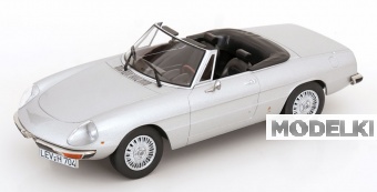 1:18 ALFA ROMEO 2000 Spider with removable Softtop (1973), silver - 187884