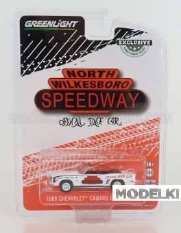 1:64 CHEVROLET CAMARO CABRIOLET OFFICAL PACE CAR NORTH WILKESBORO SPEEDWAY (1969), WHITE - 30346