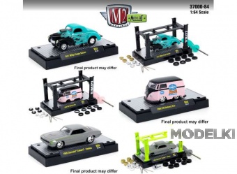1:64 M2 Machines Model Kit, серия 84, набор из 6 комплектов - 37000-84~6